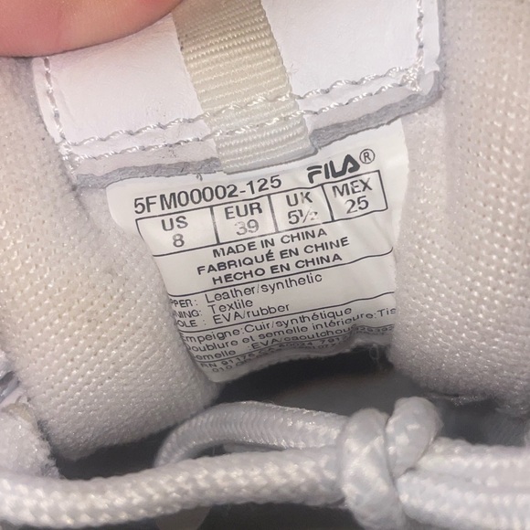 Platform Filas size women’s 8 - Picture 4 of 4